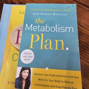 Lyn-Genet Recitas The Metabolism Plan set: the plan, the cookbook, the workbook